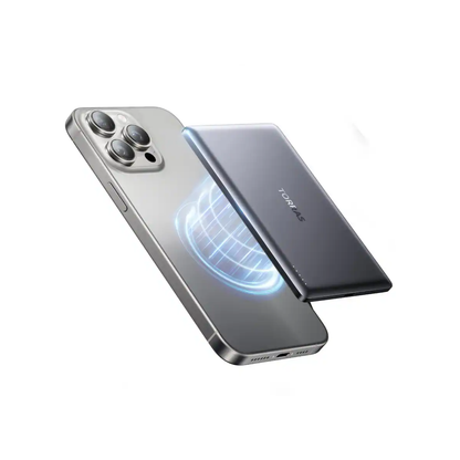 TORRAS MiniMag Power Bank 5000 mAh 7.5W - Titanium Grey