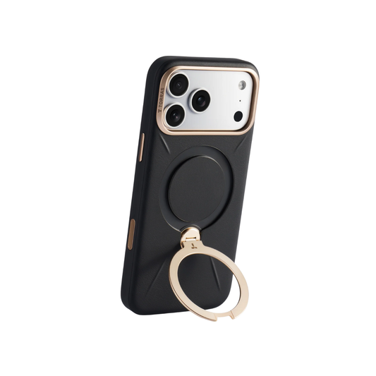 TORRAS Ostand Q3 VegSkin Series, iPhone 17 Pro Max - Black